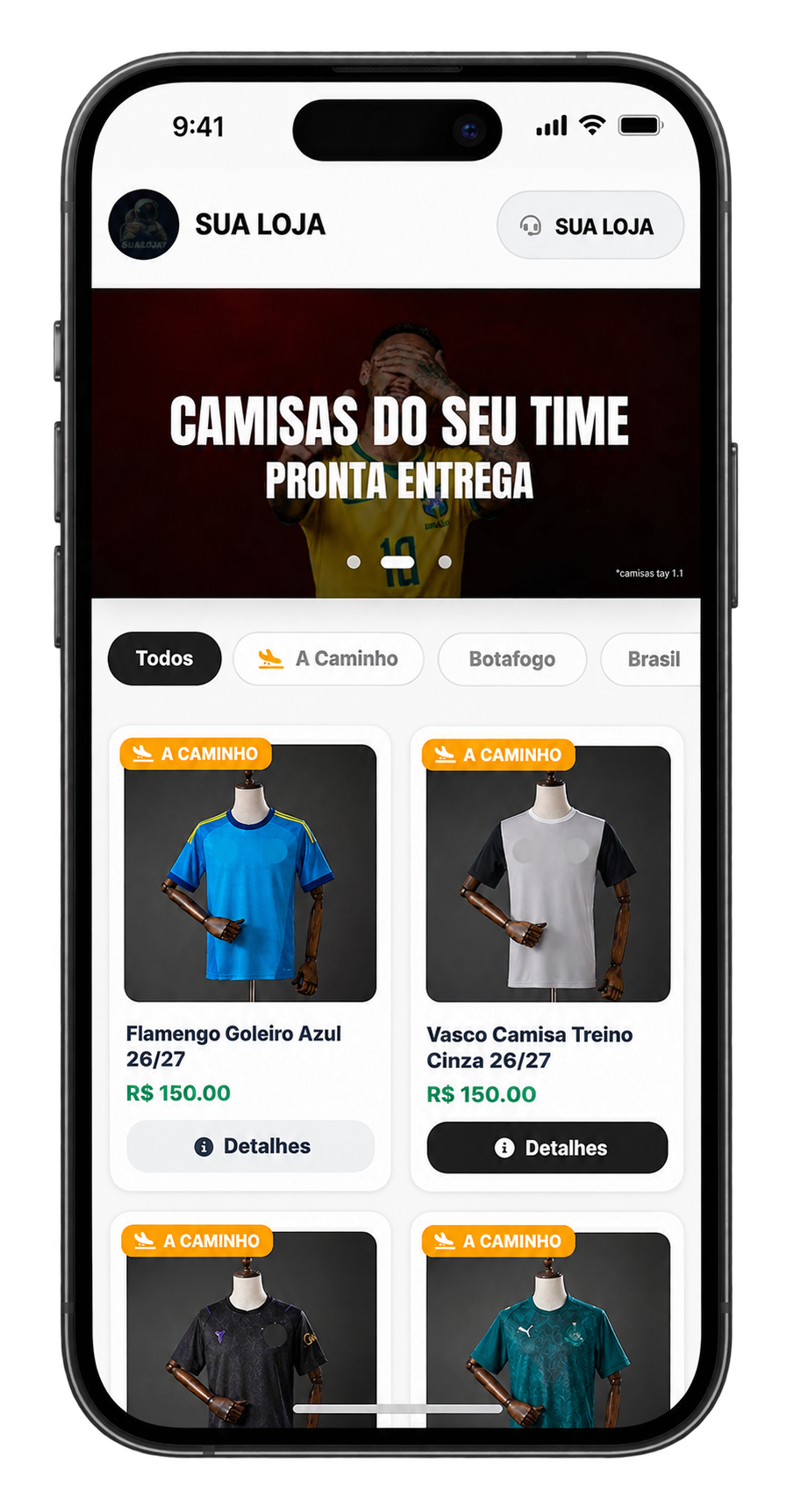 Vitrine Pública do Cliente